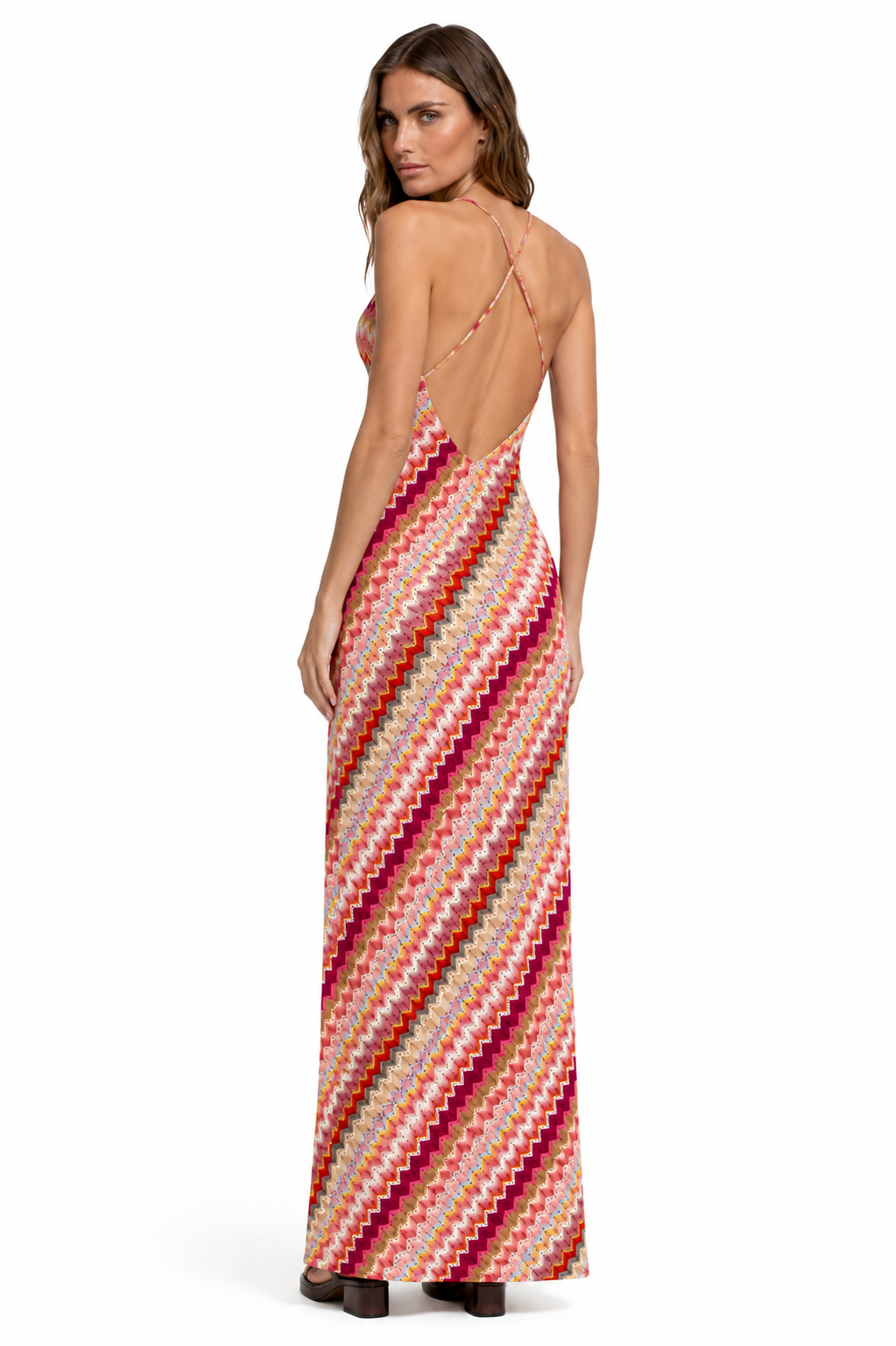 Riviera Maxi Dress - Pink