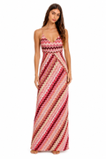 Riviera Maxi Dress - Fuchsia