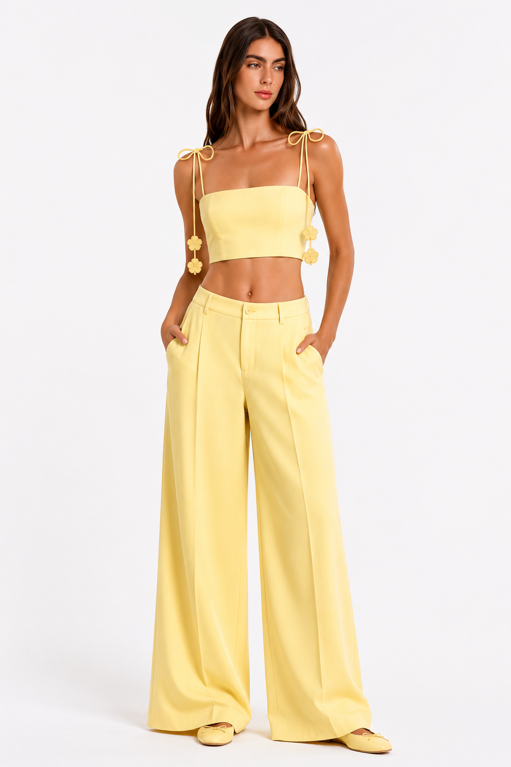Venice Tailored Set - Yellow
