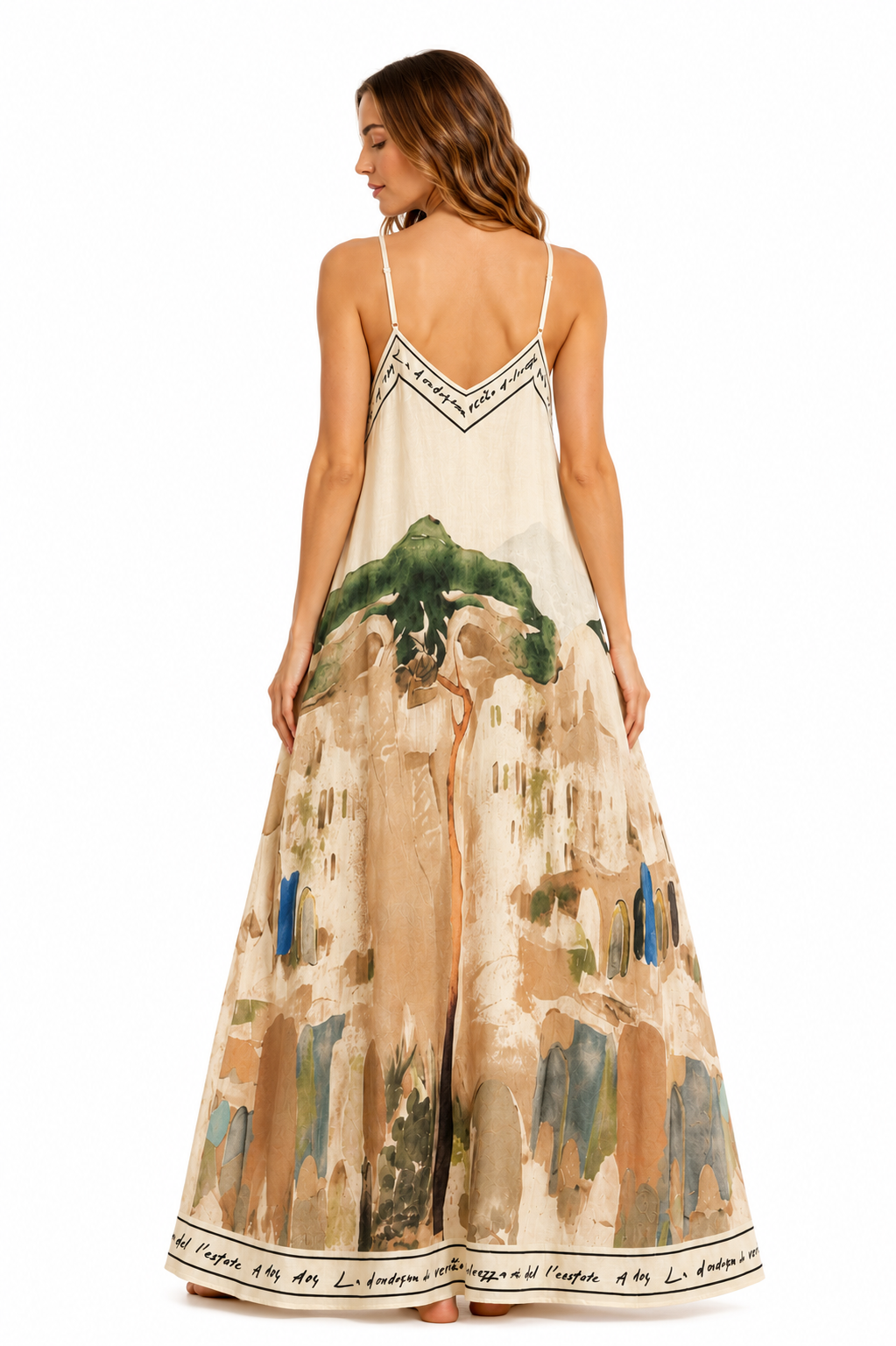 Sorrento Maxi Dress - Ivory