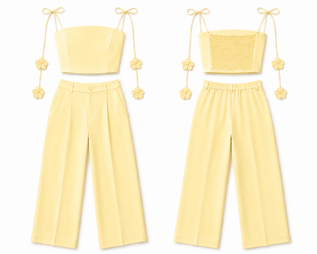 Venice Tailored Set - Yellow