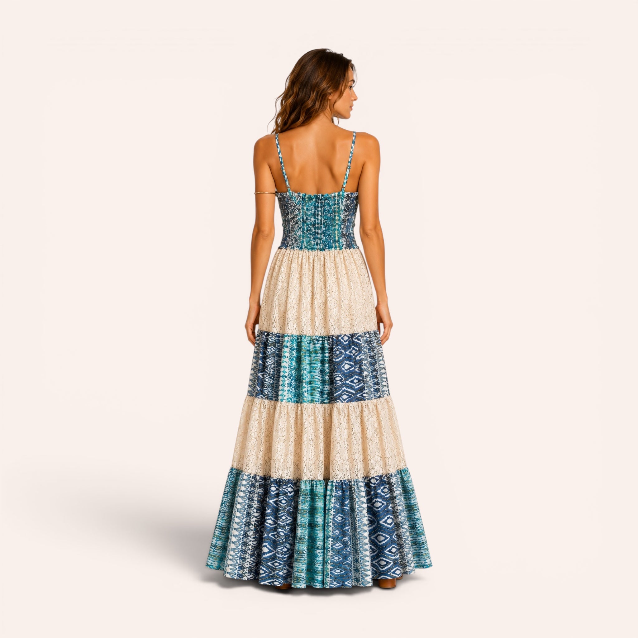 Formentera Maxi Dress - Turquoise