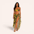 Amalfi 3-Piece Bikini & Pareo Set – Black Baroque