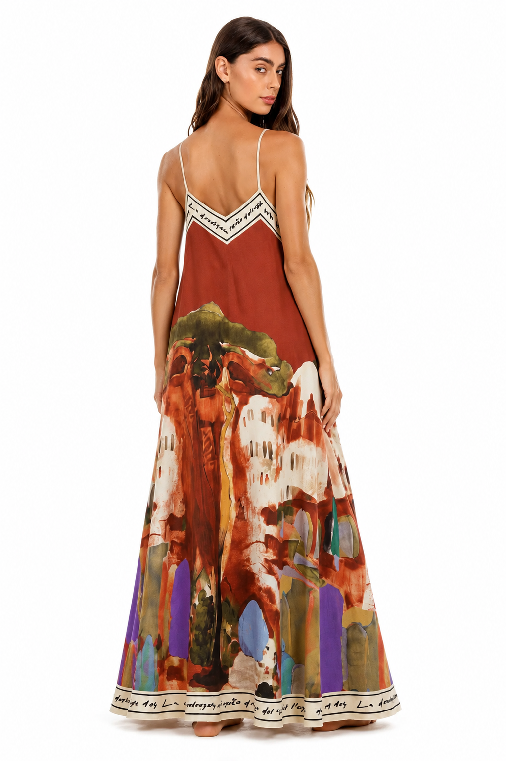 Sorrento Maxi Dress - Terracotta