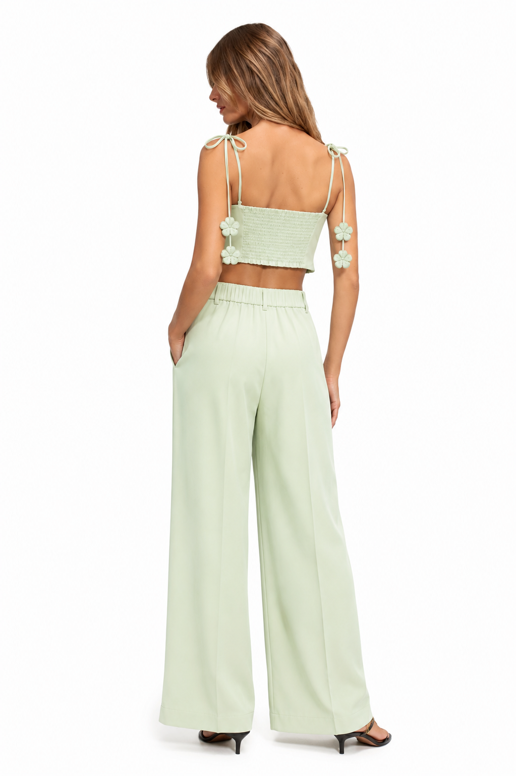 Venice Tailored Set - Mint Green