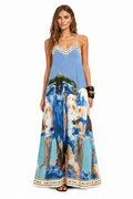 Sorrento Maxi Dress - Blue