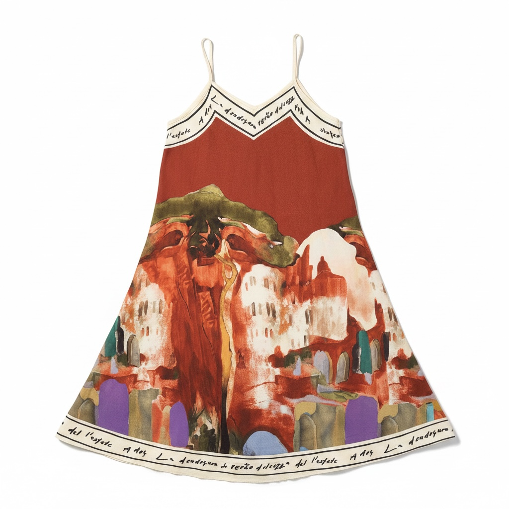Sorrento Maxi Dress - Terracotta