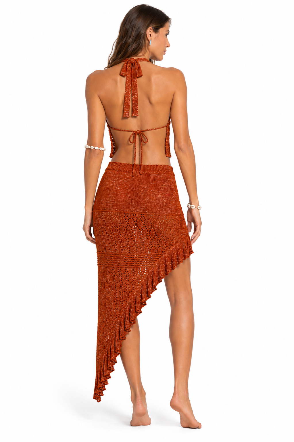 Mykonos Crochet Set - Sunset