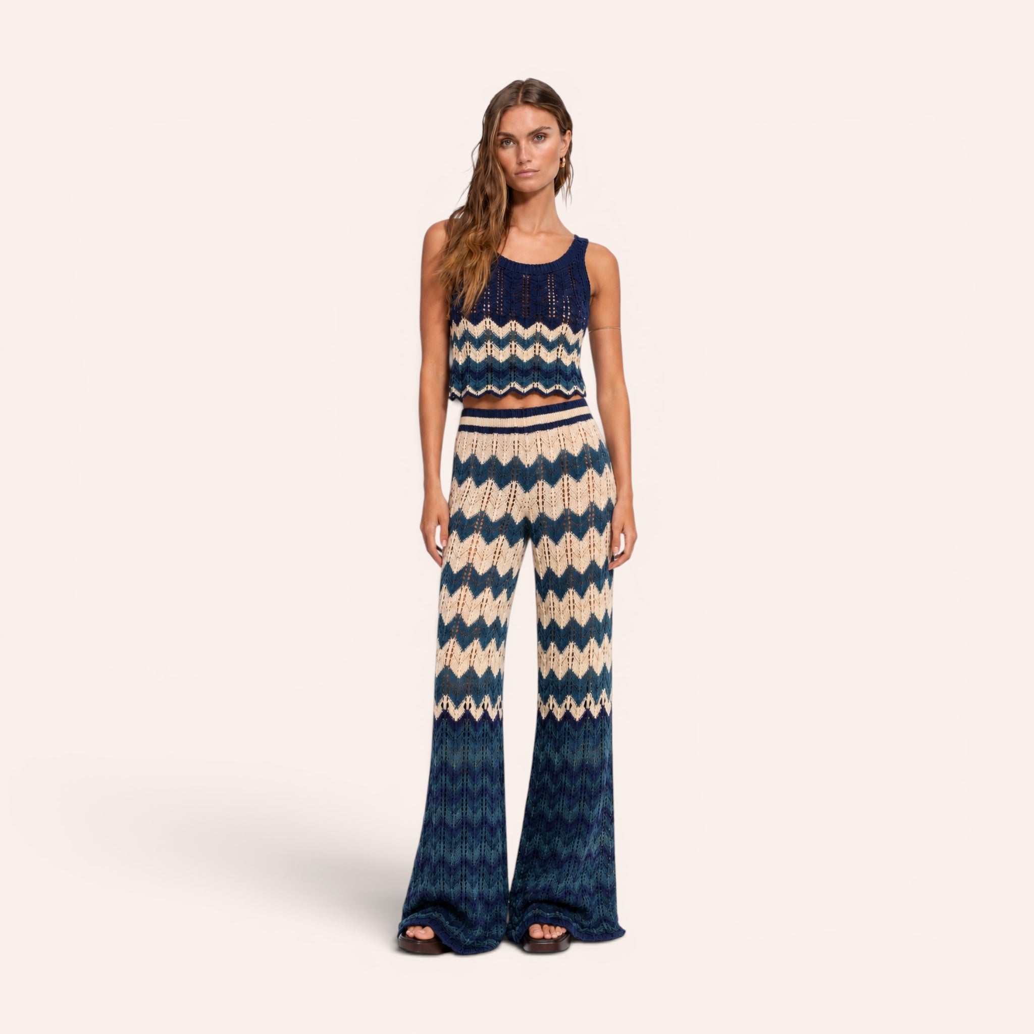 Portofino Knit Set - Ocean