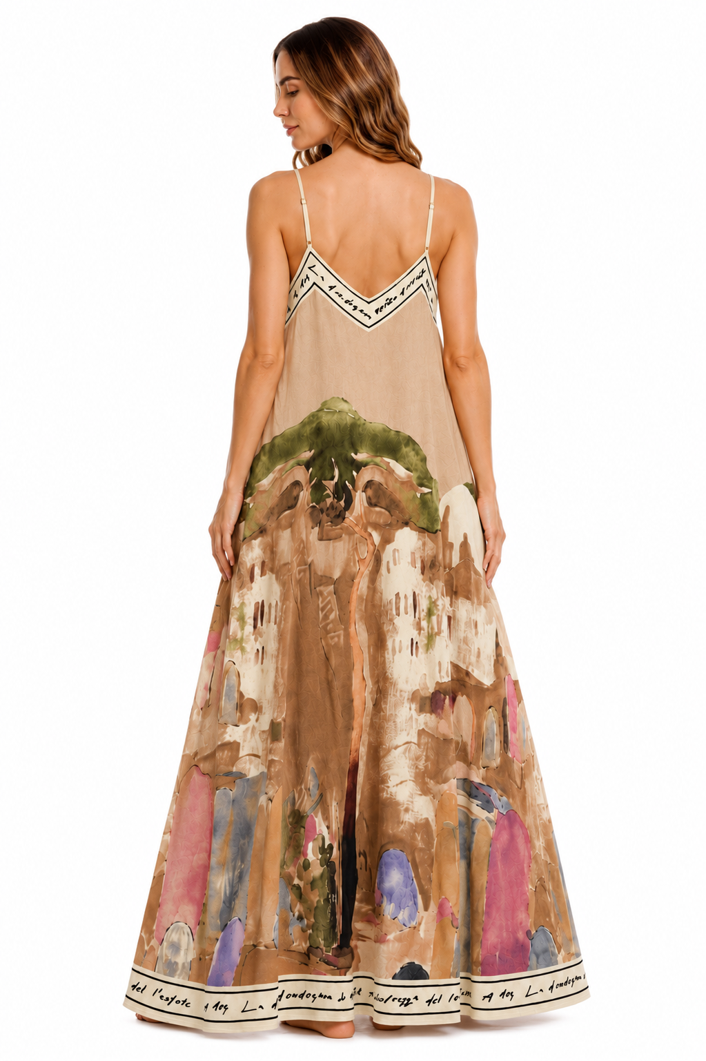 Sorrento Maxi Dress - Sand