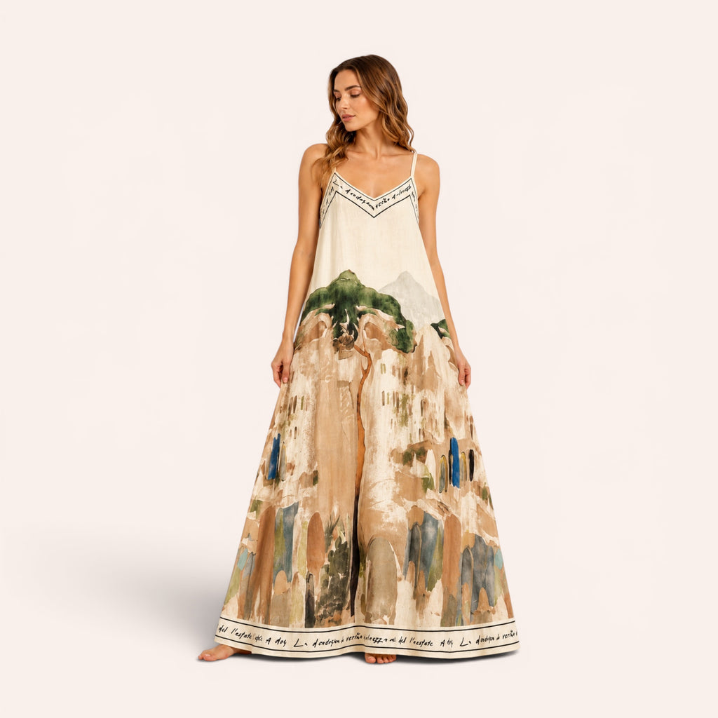Sorrento Maxi Dress - Ivory