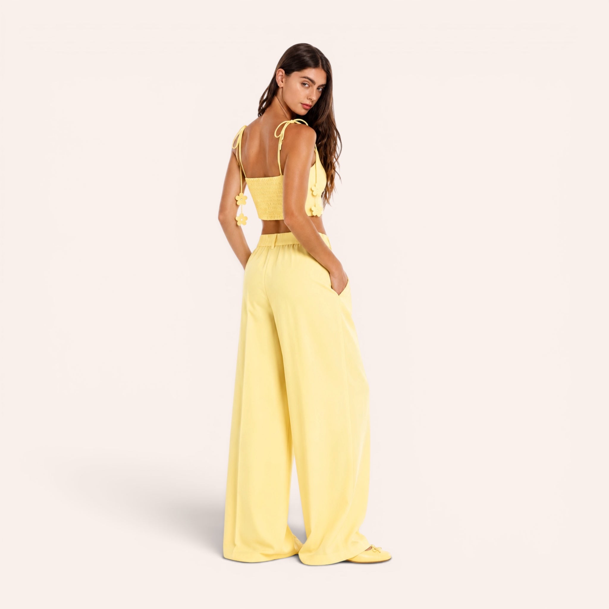 Venice Tailored Set - Yellow