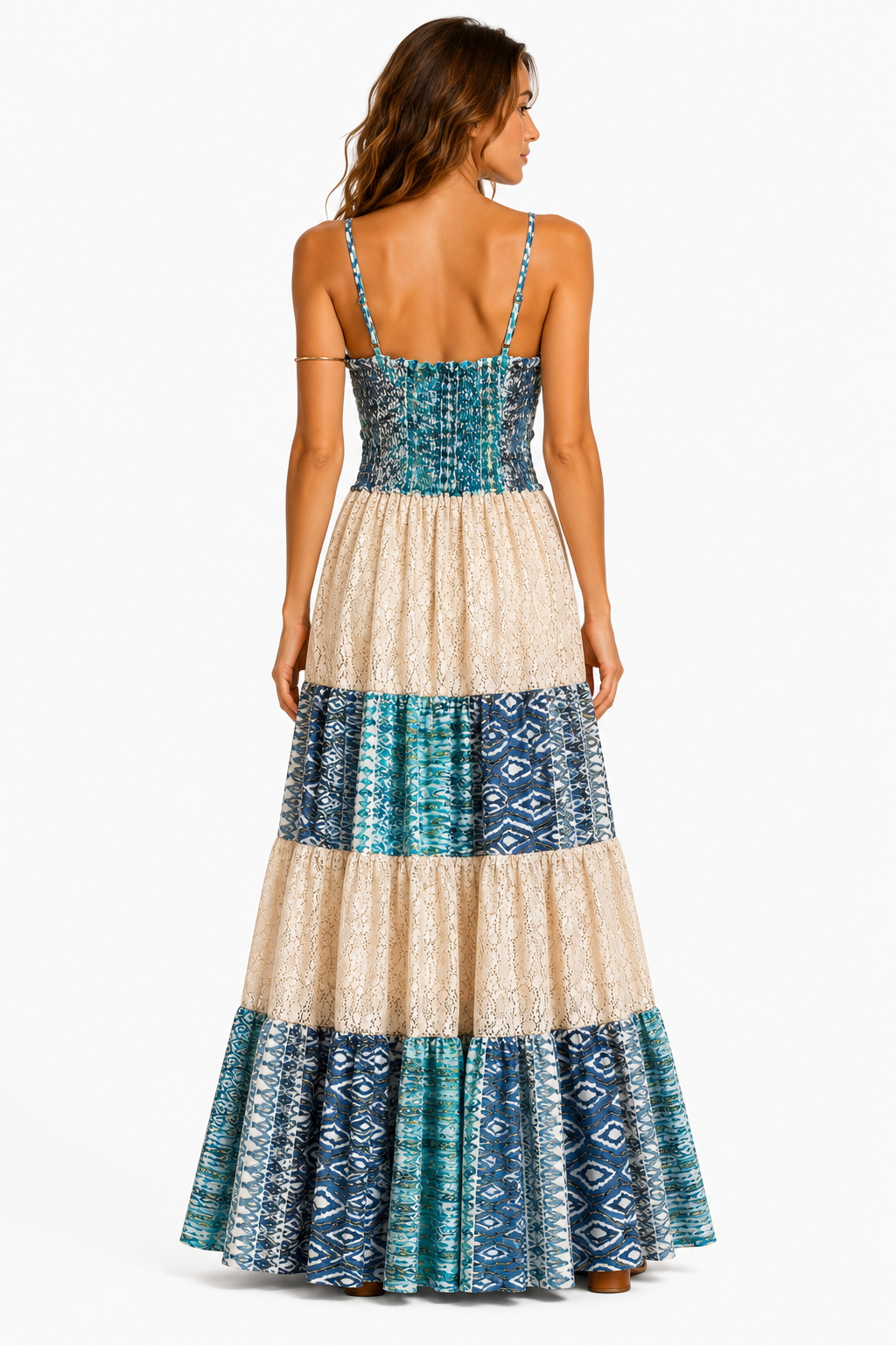 Formentera Maxi Dress - Turquoise