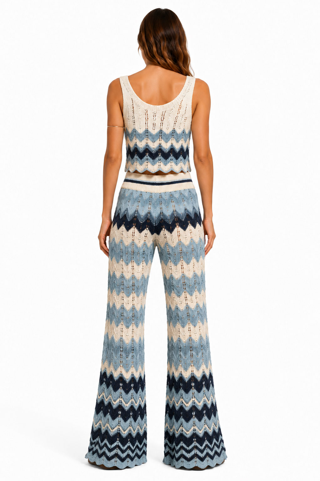 Portofino Knit Set - Sky Blue