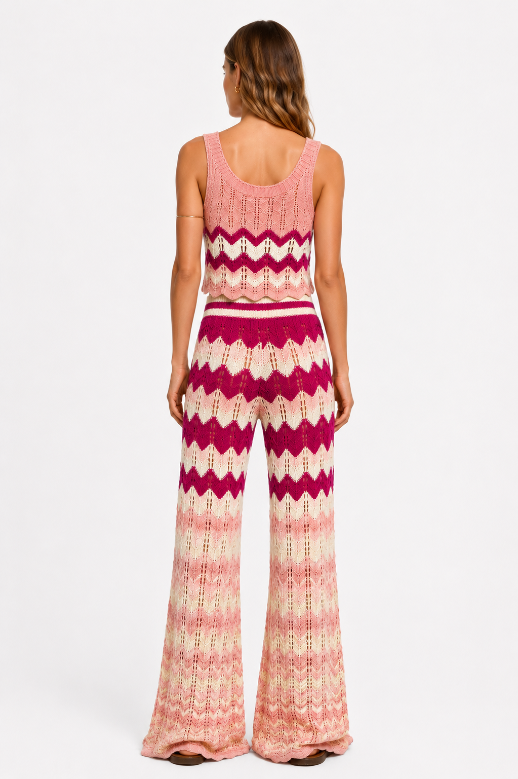 Portofino Knit Set - Fuchsia