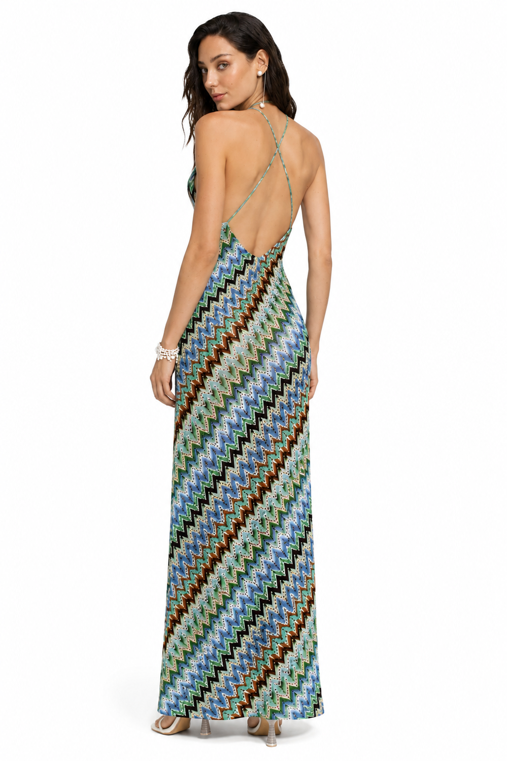 Riviera Maxi Dress - Turquoise
