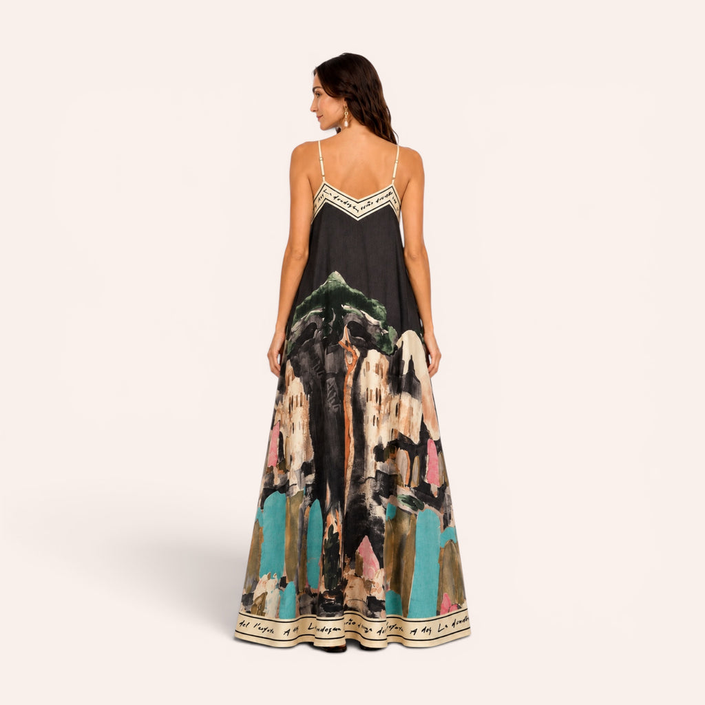 Sorrento Maxi Dress - Black
