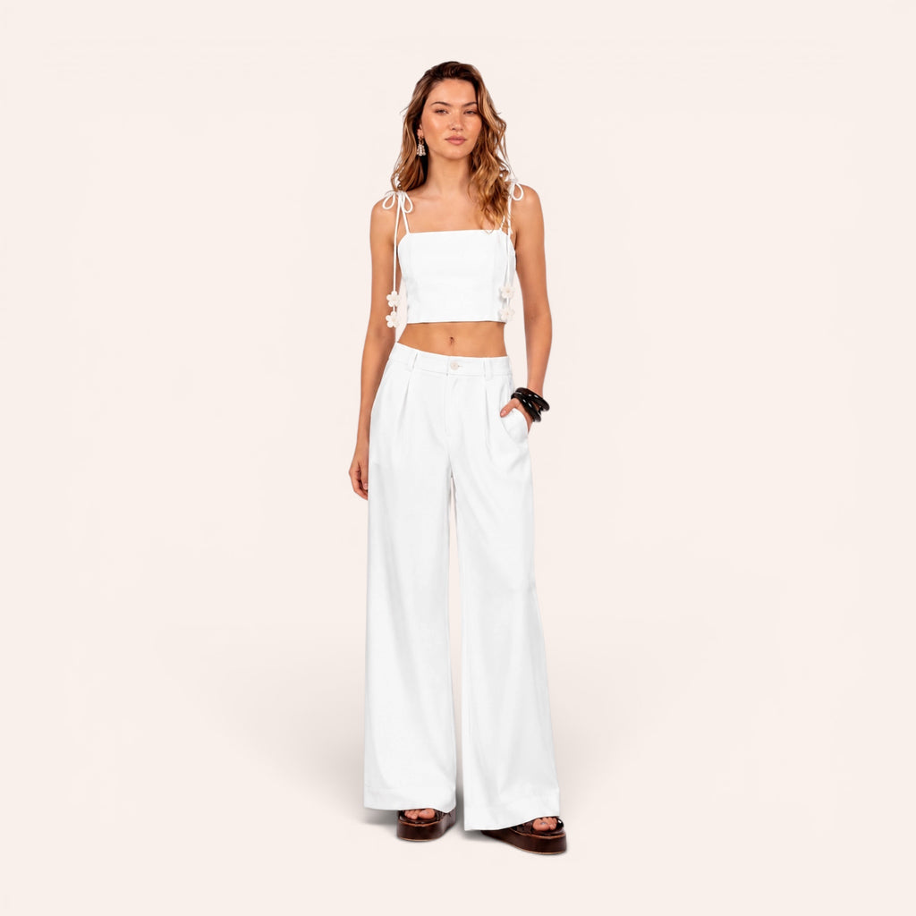 Venice Tailored Set - White