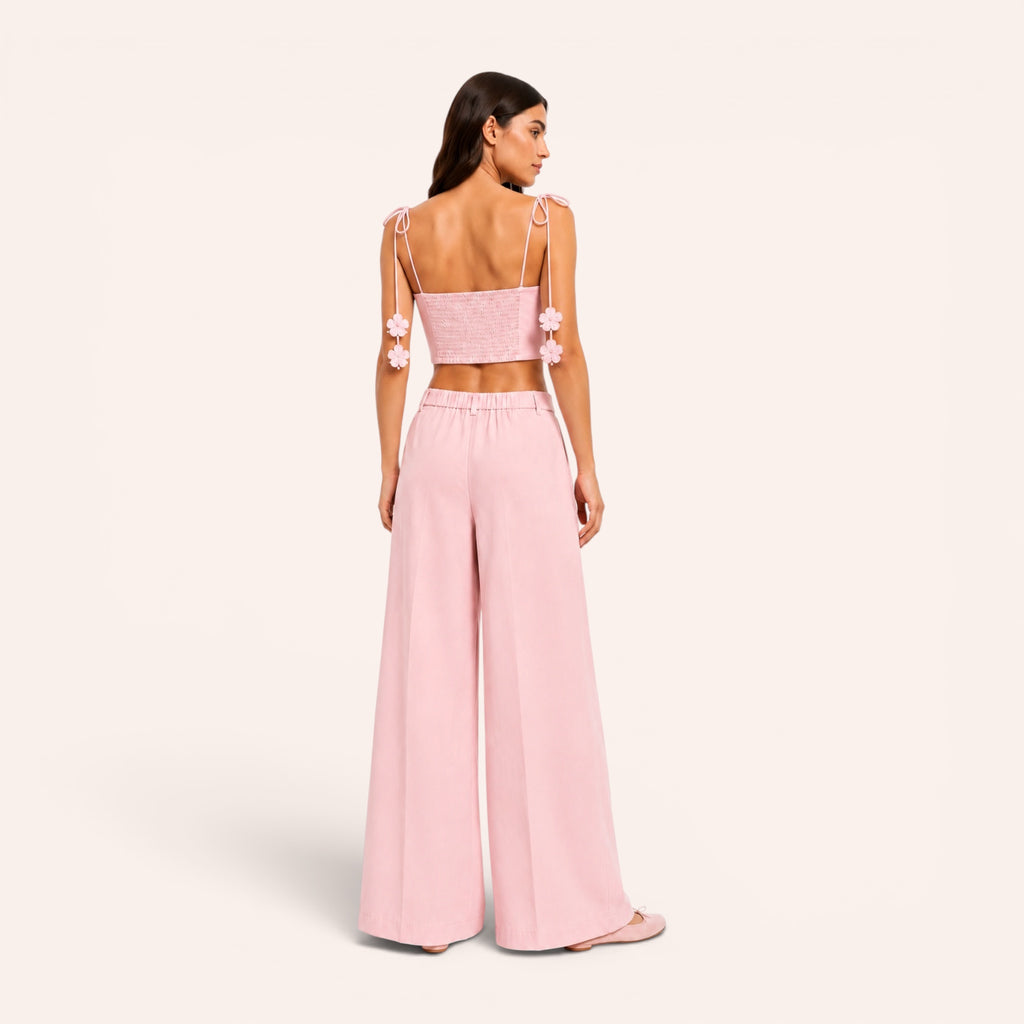 Venice Tailored Set - Pink