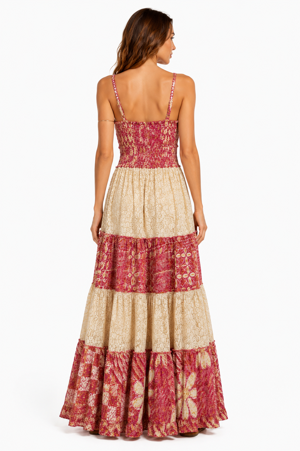 Formentera Maxi Dress - Fuchsia