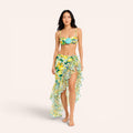 Amalfi 3-Piece Bikini & Pareo Set – Lemon Breeze