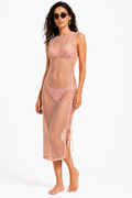 Ibiza Sequin 3-Piece Bikini Set – Blush Pink