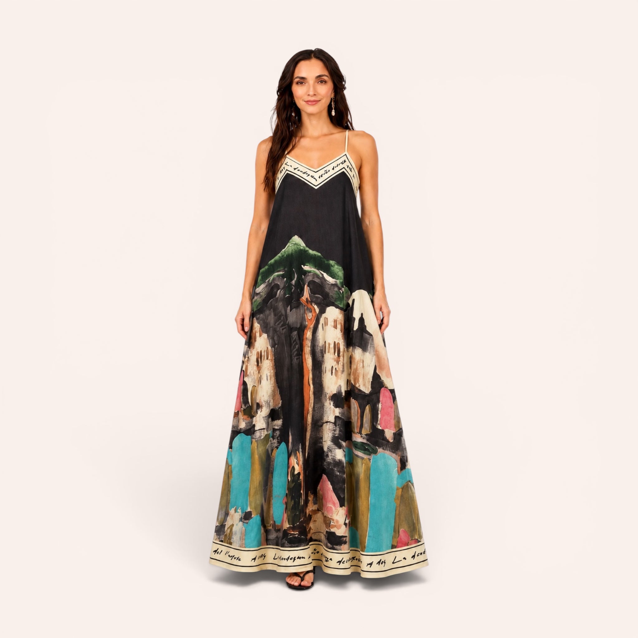 Sorrento Maxi Dress - Black