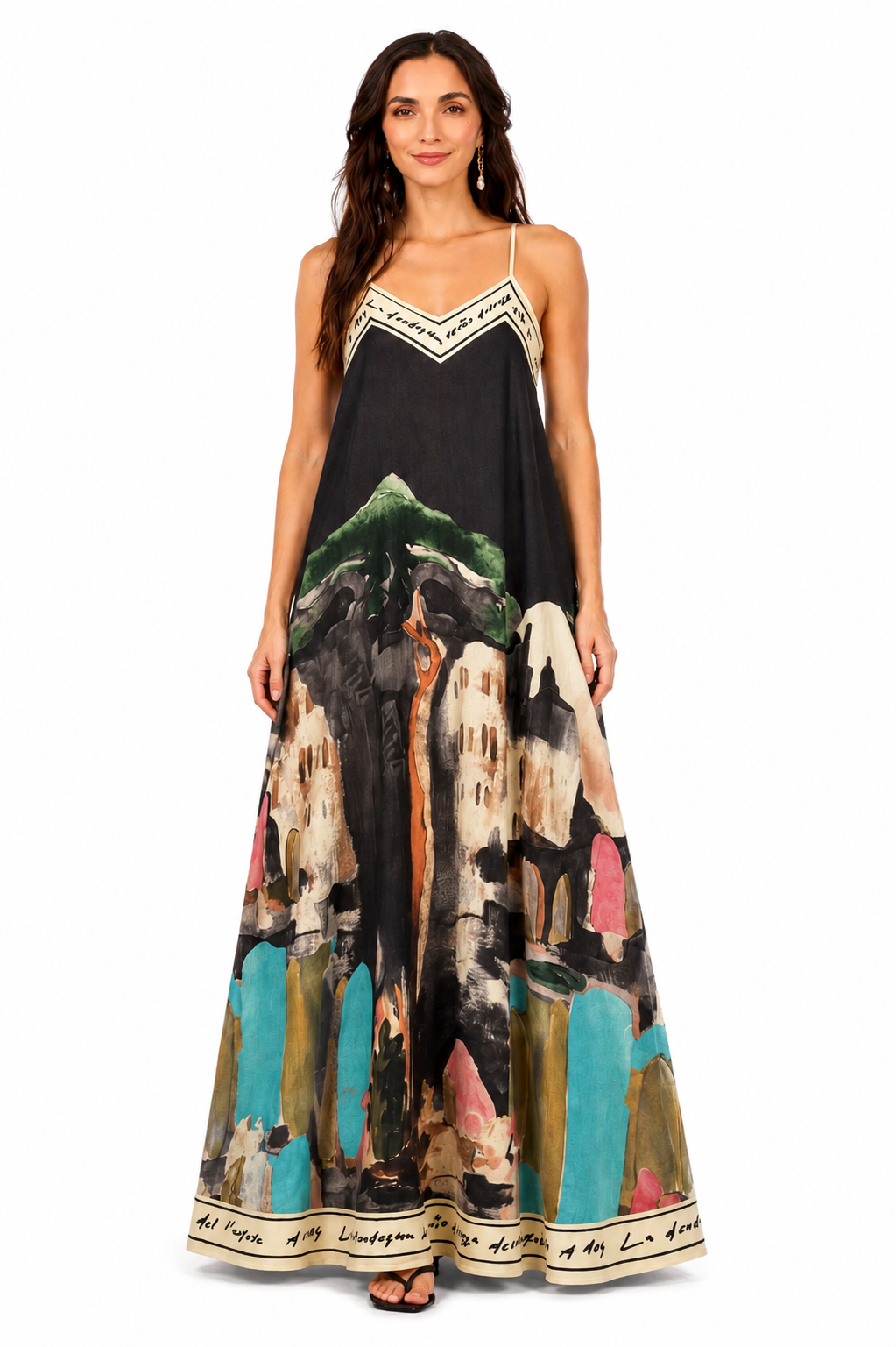 Sorrento Maxi Dress - Black