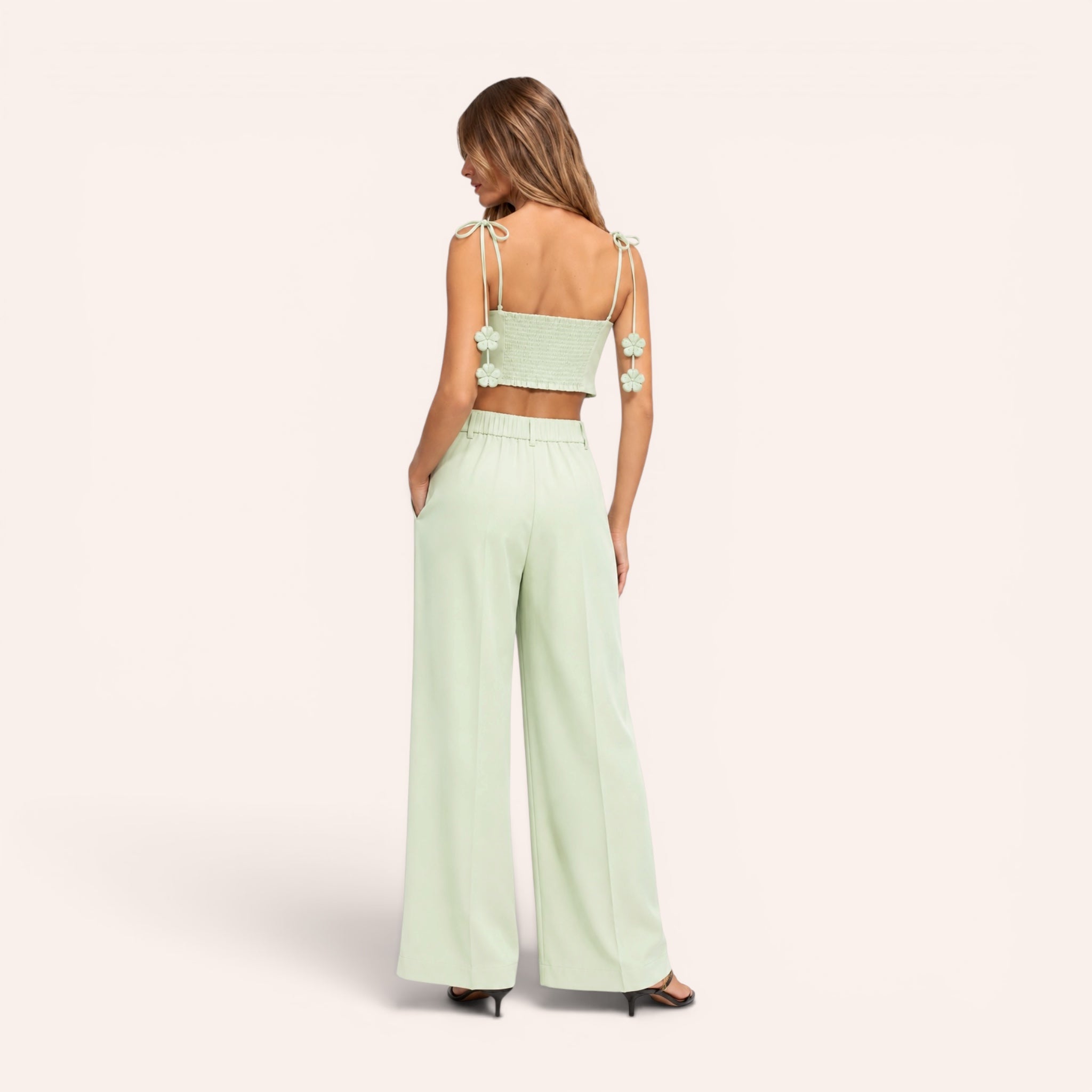 Venice Tailored Set - Mint Green