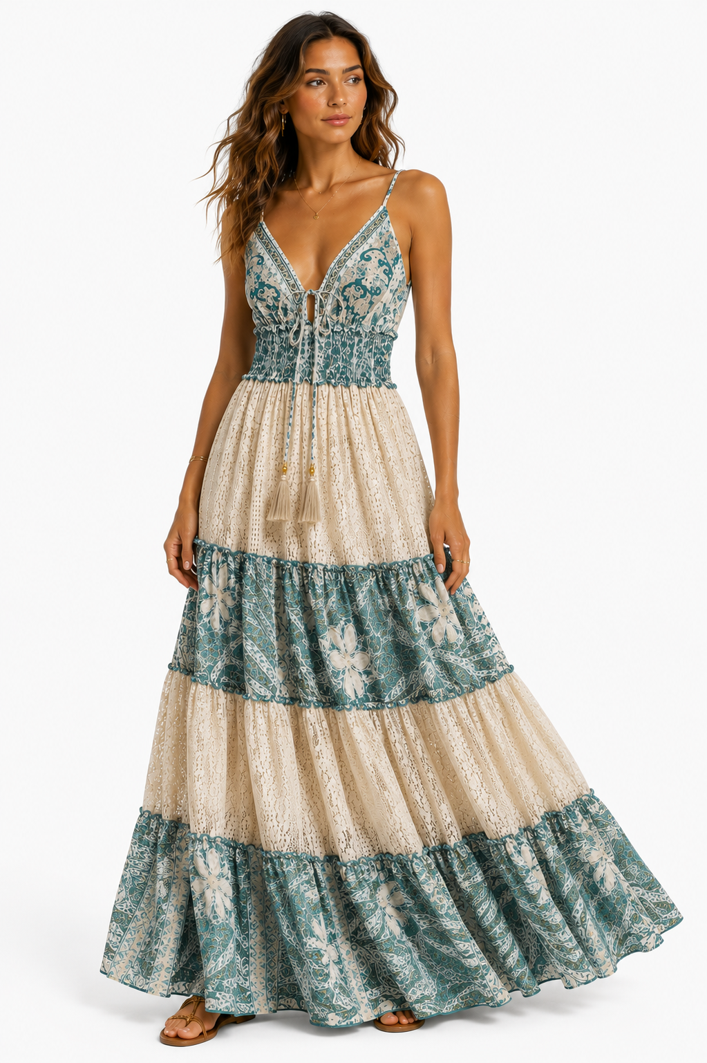 Formentera Maxi Dress - Sage