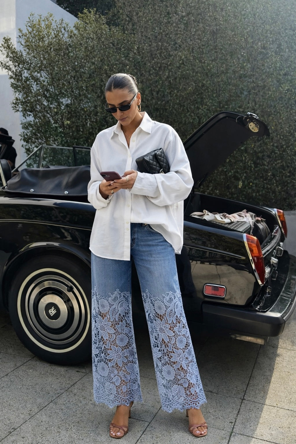 Bloom Lace Jeans